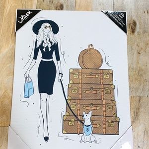 Oliver Gal Wall Art - A Girl & her dog 🐶 Oliver Gal Wall Art - A Girl & her dog 🐶